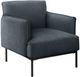 Monarch Specialties Inc. Blue 33" Accent Chair-0