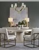 Century® Monarch Bardot White Dining Table-3