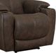 HomeStretch Arthur Walnut Home Theater Power Recliner-2