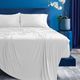 BEDGEAR® Ver-Tex Performance® 4-Piece Bright White Split King/Split California King Sheet Set-3