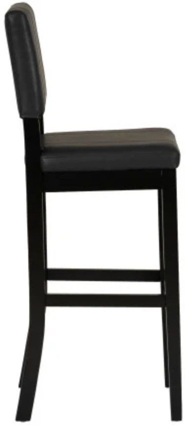 Linon Milano Black Bar Stool-4