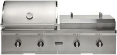 Coyote® 50" Built-In Liquid Propane Stainless Steel Combo Grill