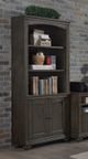 Aspenhome® Oxford Peppercorn Door Bookcase-3