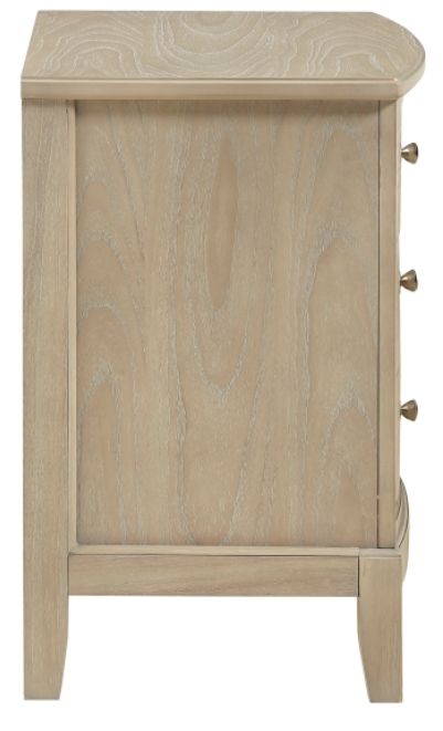 Homelegance® Cotterill Beige Nightstand-3