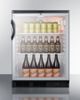 Summit® Commercial Series 5.5 Cu. Ft. Stainless Steel Beverage Center-1