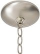 YHD Nickel 15'' Incandescent Semi-Flush Mount Lighting-4