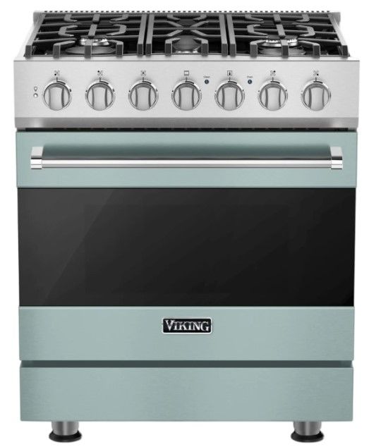 Viking® 3 Series 30" Splash Propane Pro Style Gas Range-0