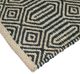 A & B Home Black/Brown 2.5'x4' Area Rug-4