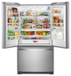 Whirlpool® 36 in. 20.0 Cu. Ft. Fingerprint Resistant Stainless Steel Counter Depth French Door Refrigerator-Fingerprint Resistant Stainless Steel-3