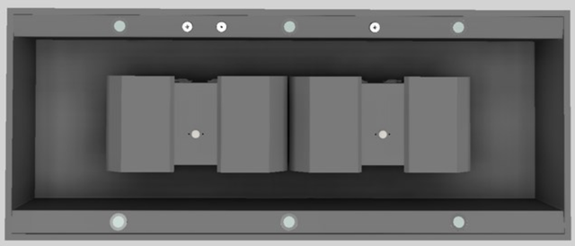Vent-A-Hood® 66" Gunsmoke Contemporary Island Range Hood-2