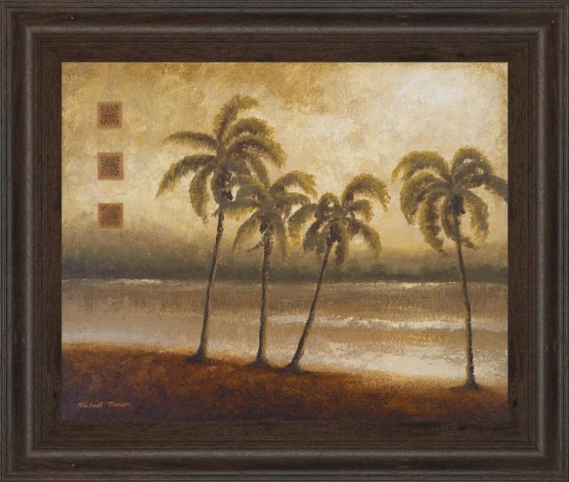 Classy Art Tropical Escape I by Michael Marcon Wall Art-0