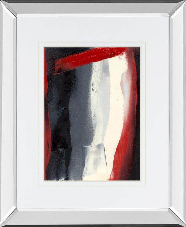 Classy Living Sharon Gordon Red Streak II Wall Art-0
