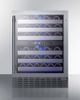 Summit® 24" Stainless Steel Wine Cooler-2