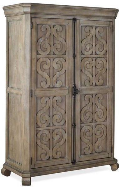 Magnussen Home® Tinley Park Dovetail Grey Door Chest | Inspired Interiors