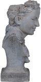 A & B Home Stone Gray Goddess Statue Planter-3