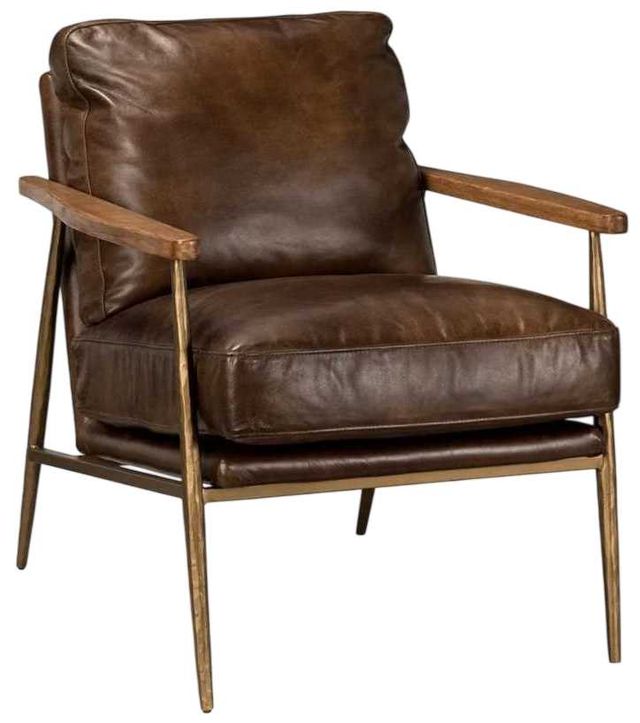 Classic Home Christopher Truffle Brown Accent Chair-0