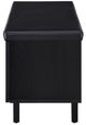 Coaster® Brixton Black Entryway Shoe Storage Bench-4