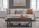 Null Furniture Lake Lure Gray Fog Large Rectangular Cocktail Table-2