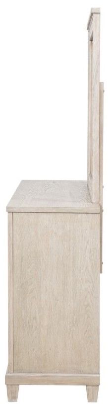 Coaster® Pembroke Washed Oak Dresser and Mirror-2