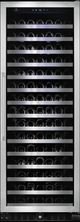 WineCell'R™ Diamond Series 26'' Stainless Steel Built-In or Freestanding Wine Cooler-0