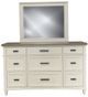 Parker House® Americana Modern Cotton Dresser and Mirror-0