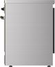 Ilve® Majestic III 30" Stainless Steel Pro Style Induction Range with Solid Door and Burnished Trim-3