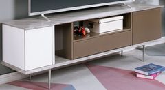 Furniture of America® Blair Champagne/Gray/White TV Stand