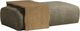 TOV Furniture Spencer Green Ottoman with Natural Bridge Table-0