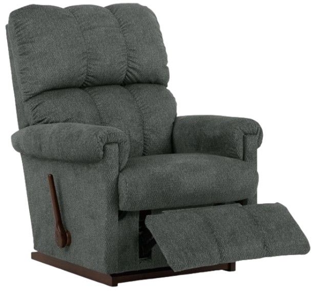 La-Z-Boy® Vail Indigo Manual Rocking Recliner-4