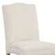 Fairfield® Customizable Entree Dining Camel Short Back Armless Stack Chair with Mica Legs-1