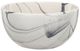 A & B Home Gray Artist Fare Bowl-0