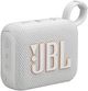 JBL® Go 4 White Wireless Portable Speaker with JBL Pro Sound-1