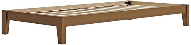 Signature Design by Ashley® Tannally Light Brown Twin Platform Bed-2