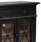 International Furniture Direct Vintage Black Console-3