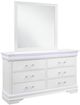 Global Furniture USA Charlie 4-Piece White Queen Panel Bedroom Set-2