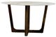 New Classic® Home Furnishings Karsen Sintered Stone Dining Table Top with Walnut Base -0