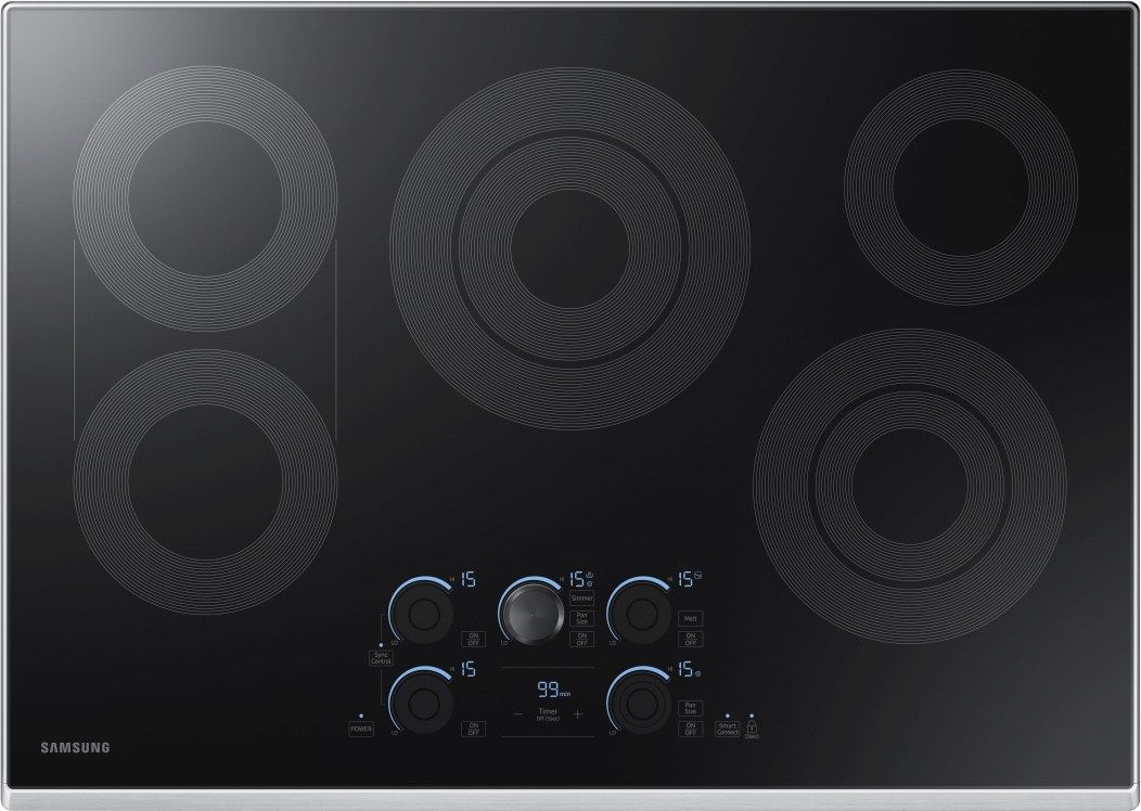 Samsung 30" Stainless Steel Electric Cooktop