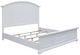 American Woodcrafters Heritage Coast 4-Piece Coastal White Queen Panel Bedroom Set-2