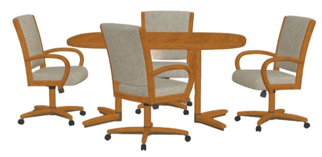 Chromcraft™ Customizable Camryn Carlisle 5-Piece Dining Set-3