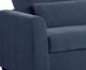 American Wholesale Furniture Cassian Indigo Chair and a Half-1