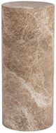 Classic Home Norfolk Brown/Ivory Medium Round Display Pedestal-2