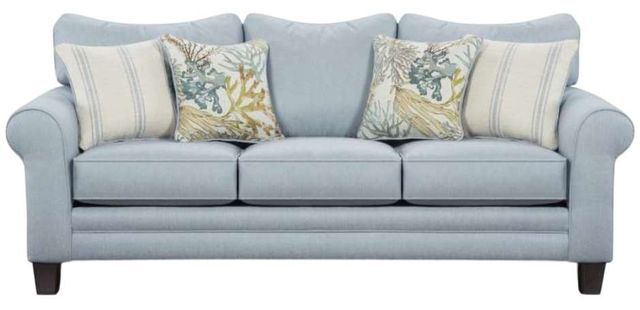 Fusion Furniture Labyrinth Sky Blue Sofa-0