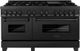 ZLINE Legacy 60" Black Stainless Steel Pro Style Dual Fuel Range-0