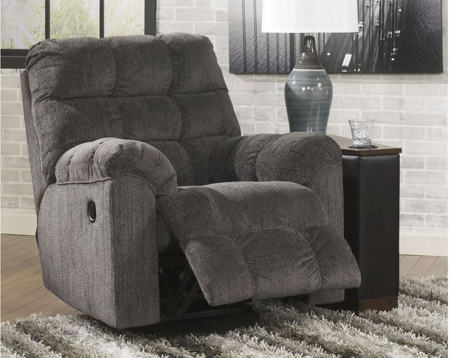 Signature Design by Ashley® Acieona Slate Swivel Rocker Recliner-2