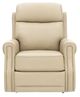BarcaLounger® Lance Sorrento Sand Leather Power Lift Recliner-3