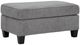 Benchcraft® Mathonia Smoke Ottoman-0