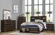 Homelegance® Chesky Warm Espresso California King Bookcase Bed-1