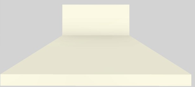 Vent-A-Hood® 66" Biscuit Euro-Style Wall Mounted Range Hood