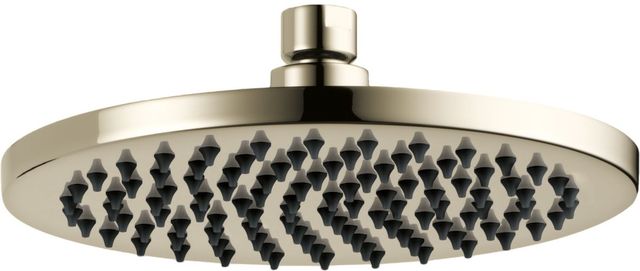 Brizo Essential™  Brilliance® Polished Nickel 2.5 GPM Linear Round Single-Function Raincan Shower Head-0