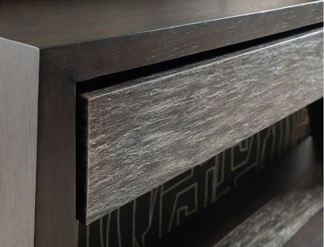 Hooker® Furniture Commerce and Market Kubrick Dark Wood Console Table-4